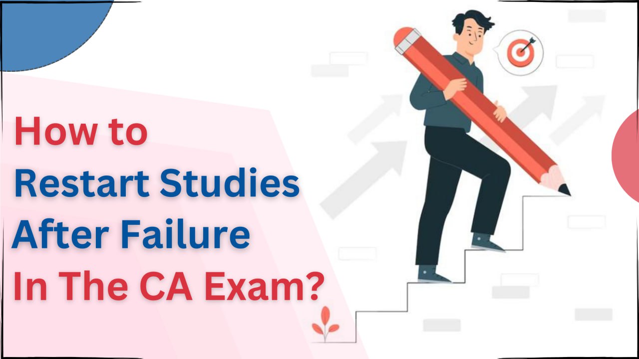 How to restart studies after failure in the CA exam? - Bhagya Achievers