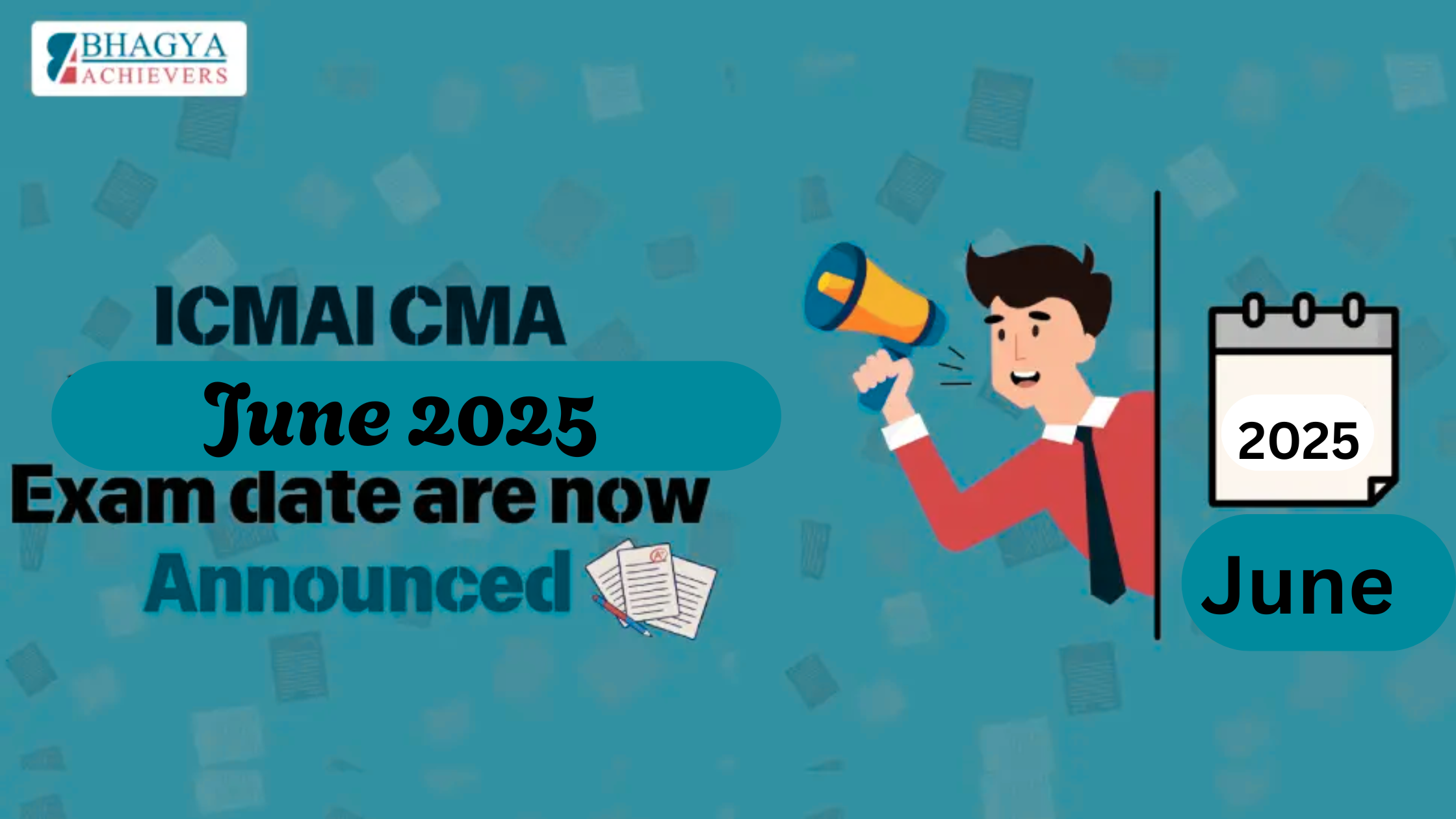 ICMAI CMA June 2025 Exam date are now Announced ICMAI CMA June 2025 Exam date are now Announced