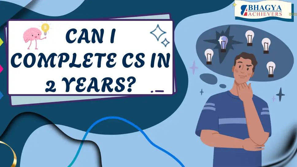 Can I complete CS in 2 years?