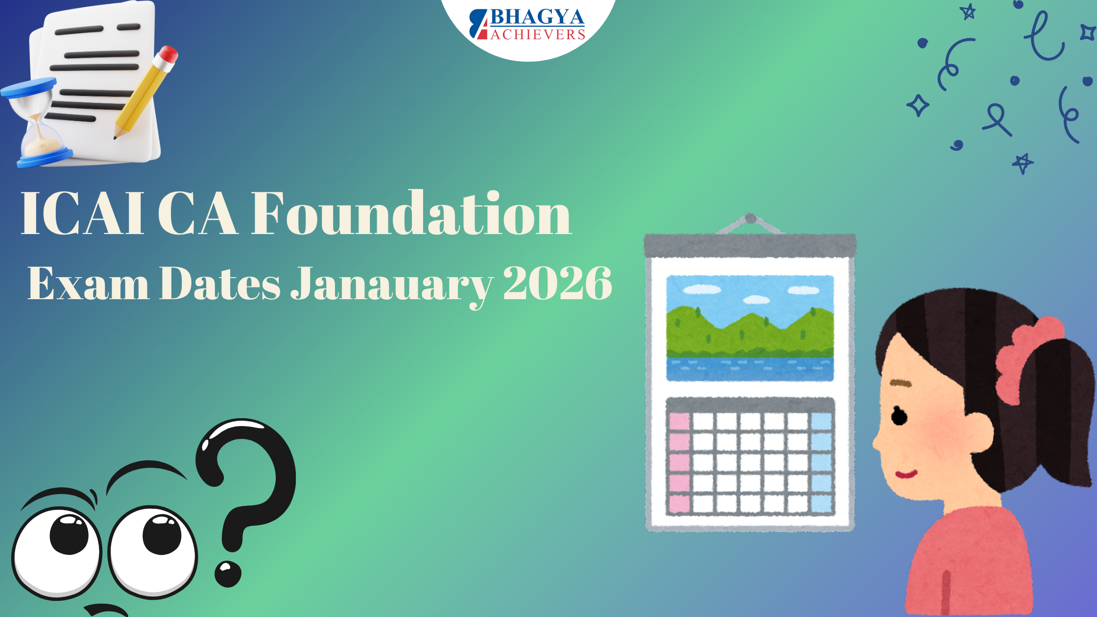 ICAI CA Foundation Exam Dates September 2025