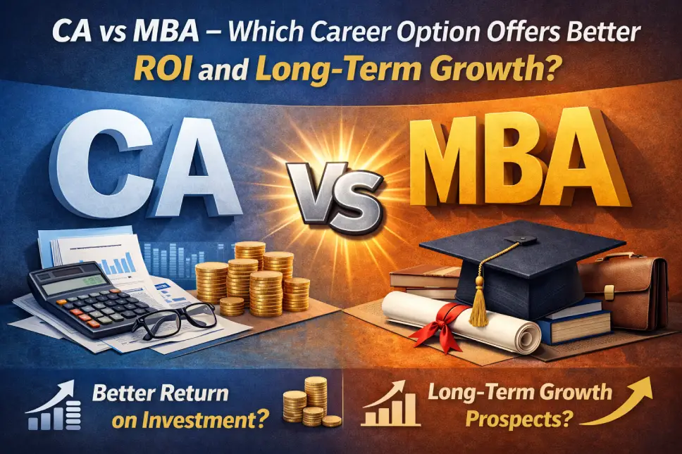 CA vs MBA – Which Career Option Offers Better ROI and Long-Term Growth?