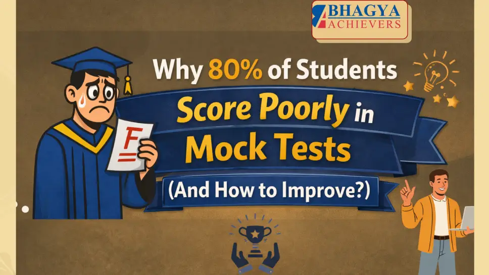 Why 80% of Students Score Poorly in Mock Tests (And How to Improve)? - Bhagya Achievers