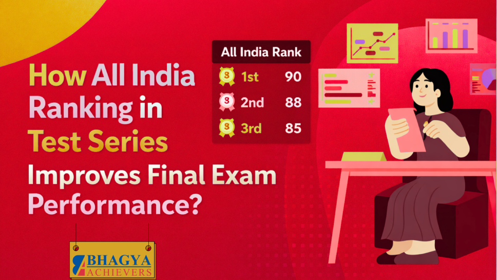 How All India Ranking in Test Series Improves Final Exam Performance?