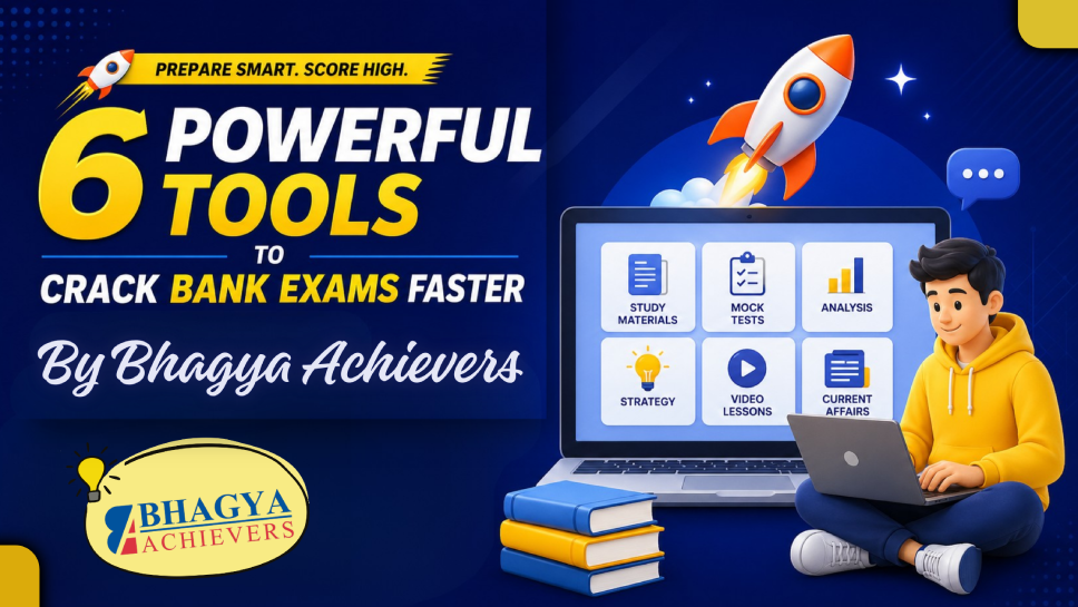 Bhagya Achievers Launches 6 Powerful Tools to Make You Bank-Exam Ready!