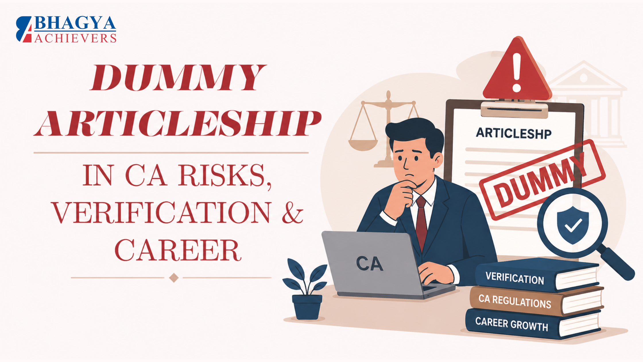 Dummy Articleship in CA Risks, Verification & Career - Bhagya Achievers
