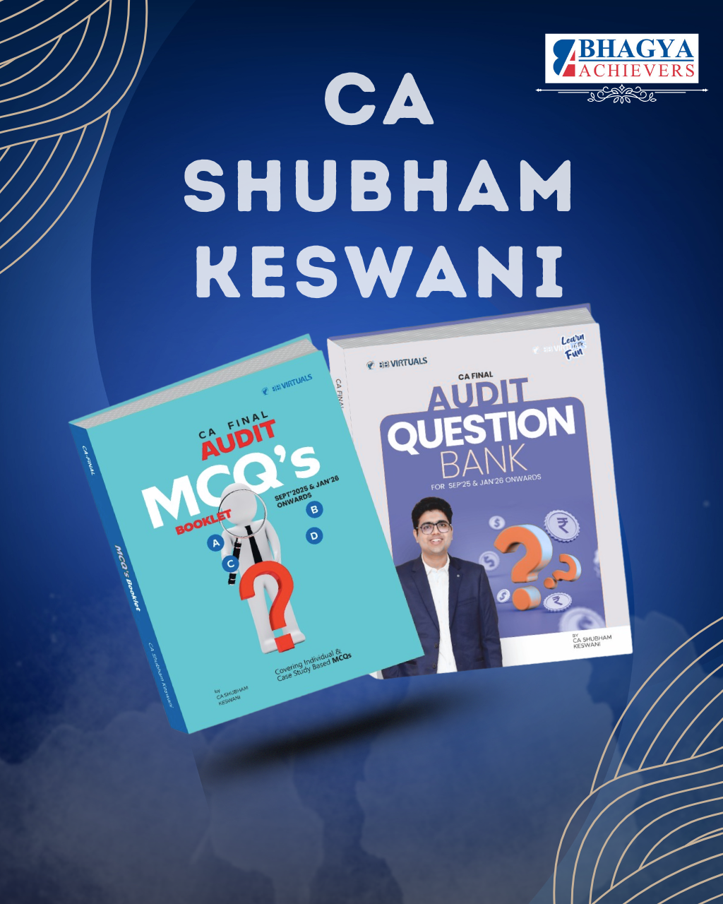 CA Final Audit Question Bank With MCQ (New Scheme) Applicable Sep 25 & Jan 26 Exams 