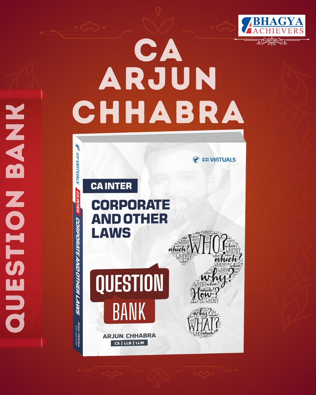 CA Inter Law Question Bank For Sep 25 & Jan 26 by CS Arjun Chhabra
