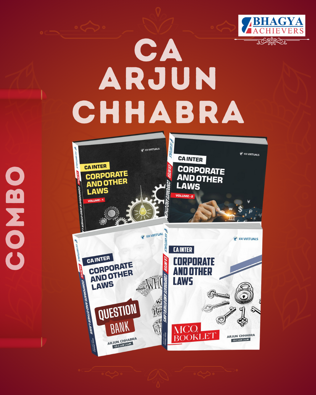 CA Inter Law Combo For Sep 25 & Jan 26 by CS Arjun Chhabra