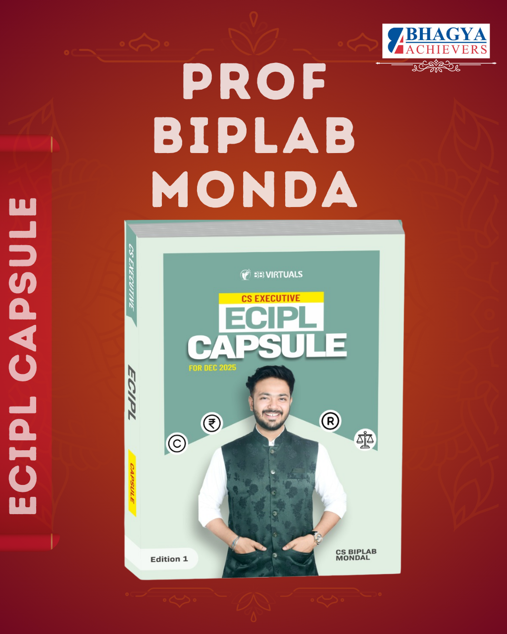 CS Executive Economic, Commercial & Intellectual Property Laws Capsule Book for Dec 25