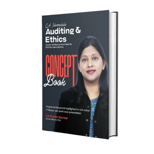 Concept Book-Auditing & Ethics-CA Surbhi Bansal | Jan/May/Sep’26
