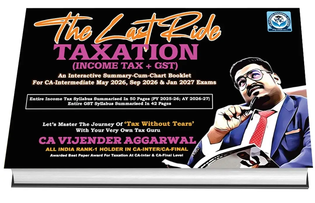 Summary-Cum-Chart Booklet For May 2026, Sep 2026 & Jan 2027 Exams