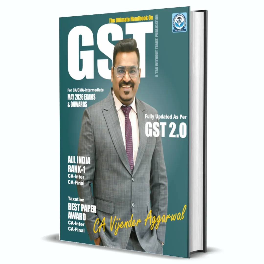 GST Handbook (Including Question Bank) For May 2026 Exams & Onwards