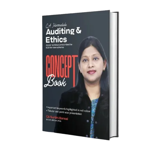 Concept Book-Auditing & Ethics-CA Surbhi Bansal | Jan/May/Sep’26