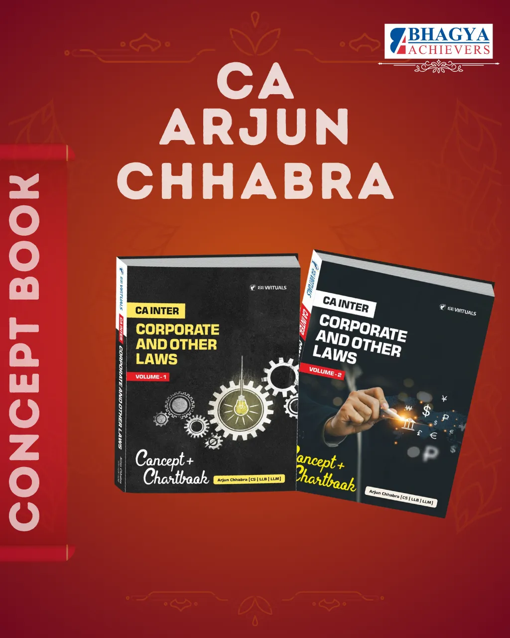 CA Inter Law Concept Book For Sep 25 & Jan 26 by CS Arjun Chhabra