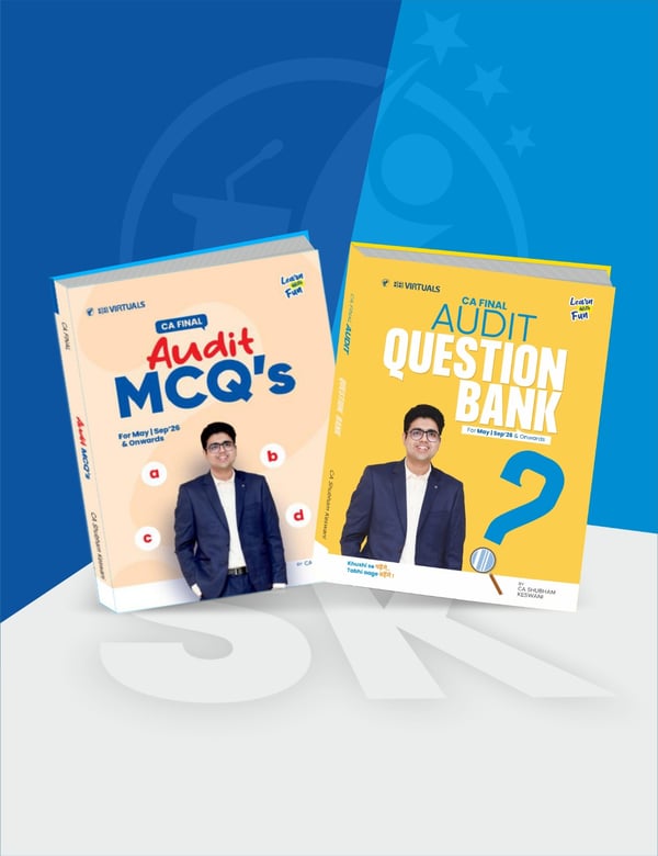 CA Final Audit Question Bank With MCQ (New Scheme) By CA Shubham Keswani Applicable For Nov 26 Exams