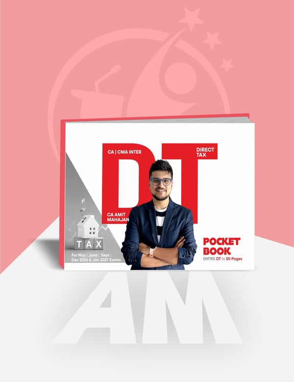 CA/CMA/CS - Inter/Exec Direct Tax Pocket Book For Sep 26 By CA Amit Mahajan