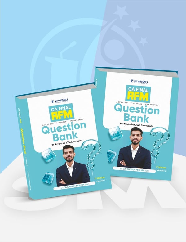 CA Final AFM Question Bank By CA Shivam Mishra
