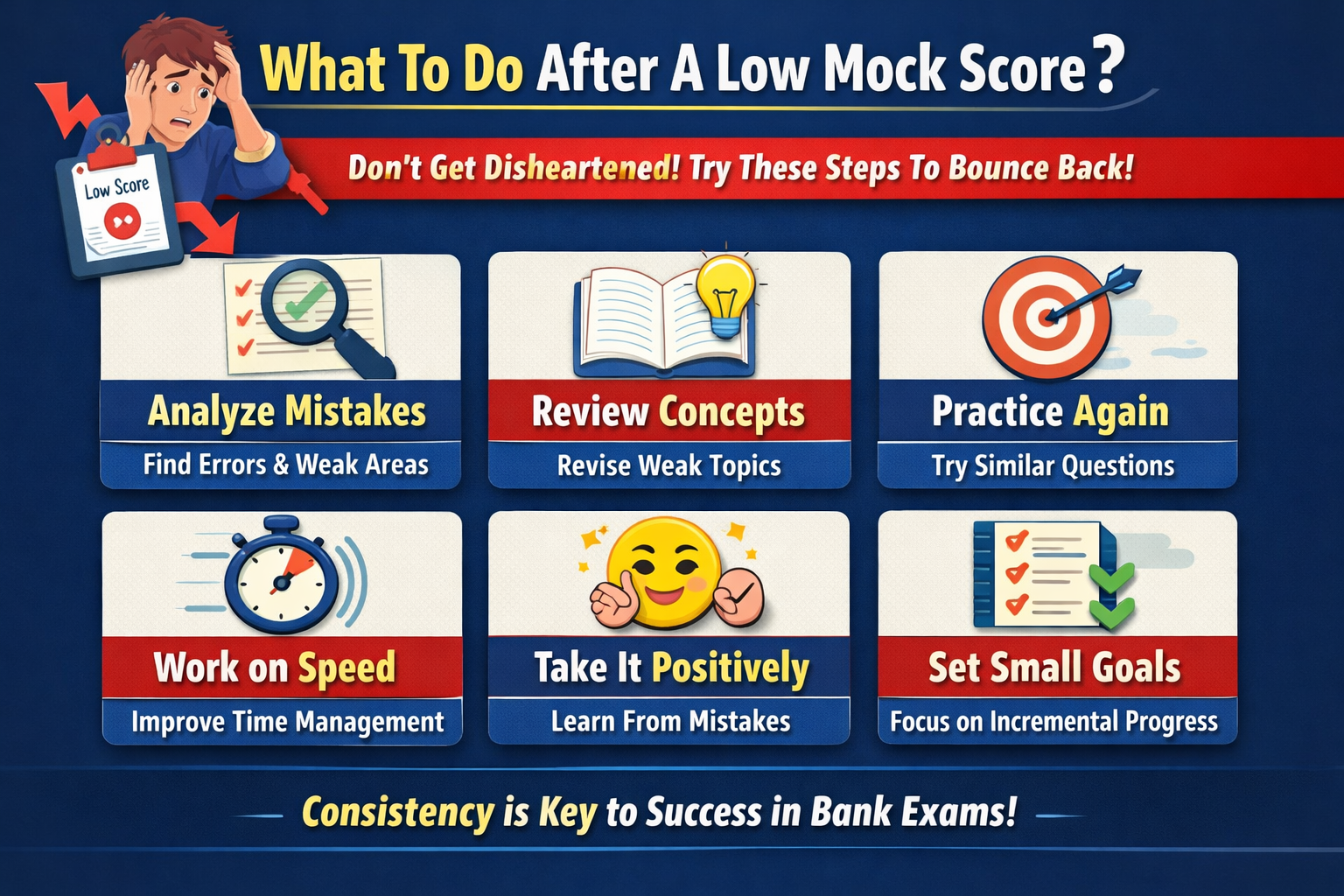 What To Do After a Low Mock Score?