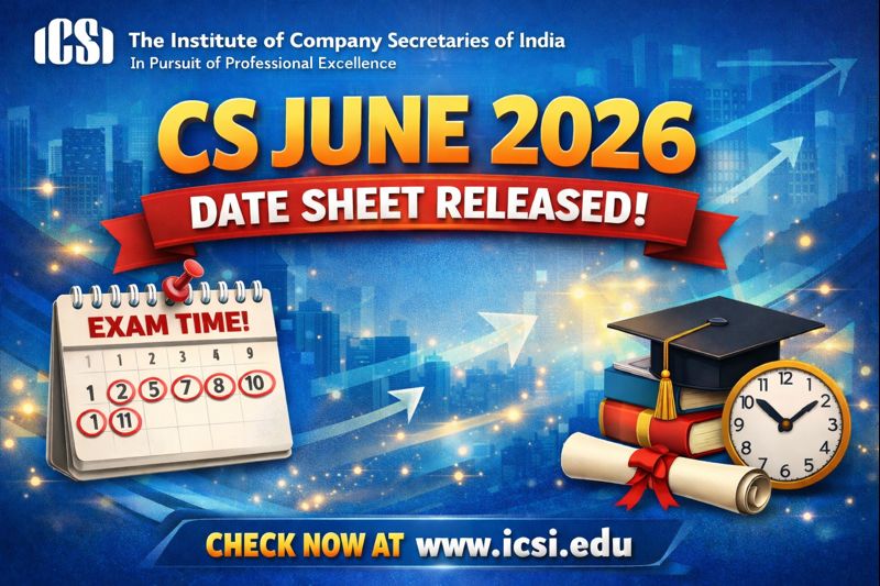 CS June 2026 Exam Datesheet Released 