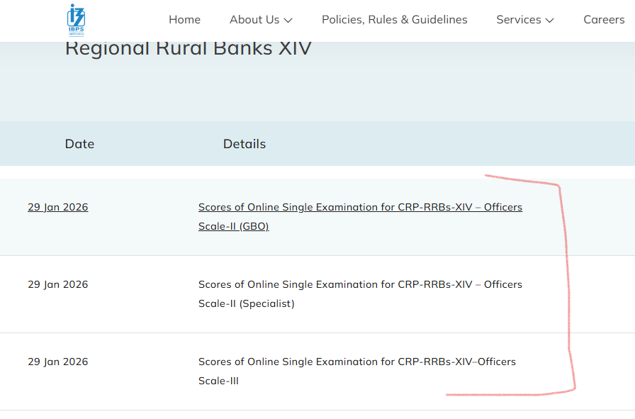 IBPS RRB Officer scale 2 &amp; 3 Score Card Released !! Check now :- https://www.ibps.in/index.php/rural-bank-xiv/