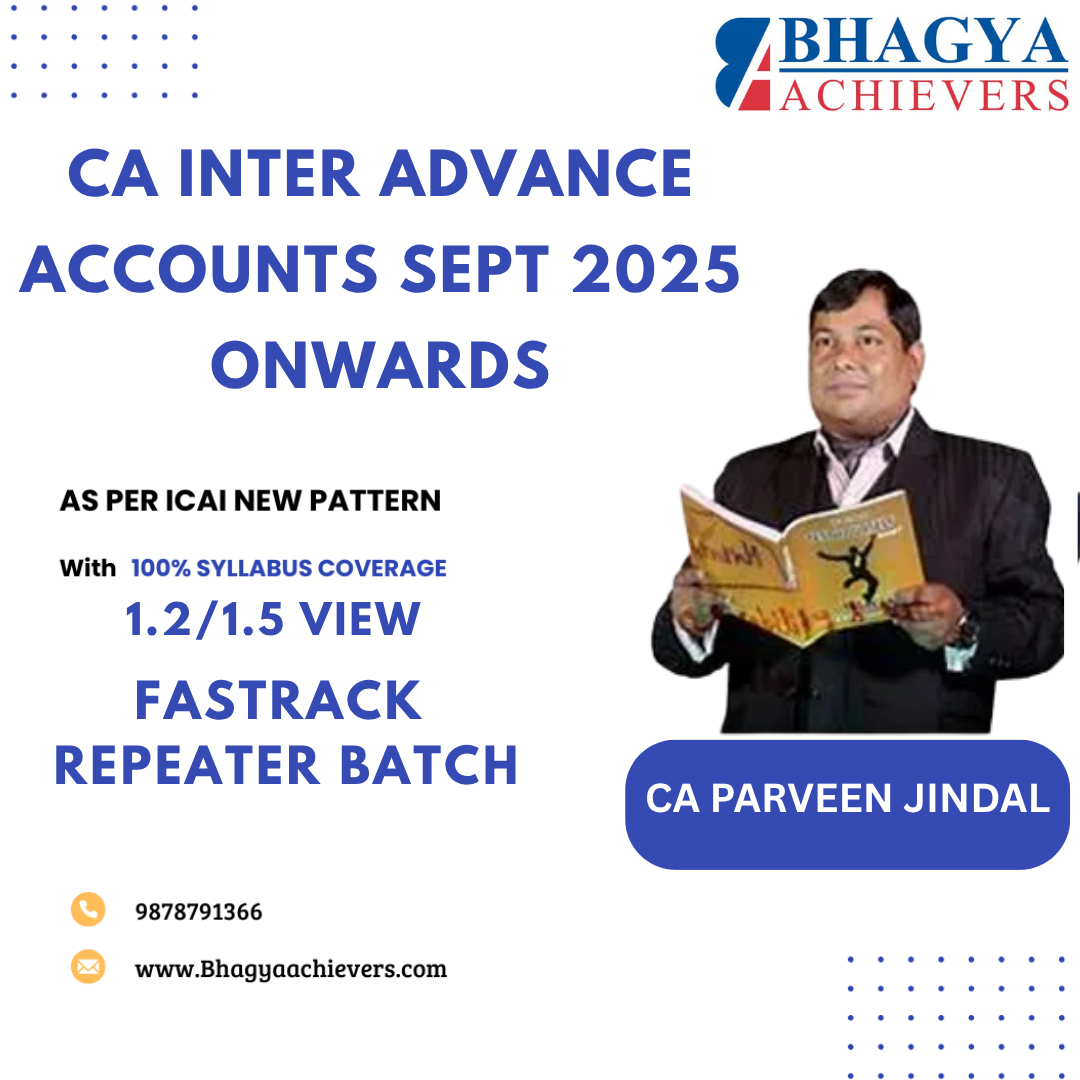 CA INTER ADVANCE ACCOUNTS FASTRACK REPEATER BATCH 