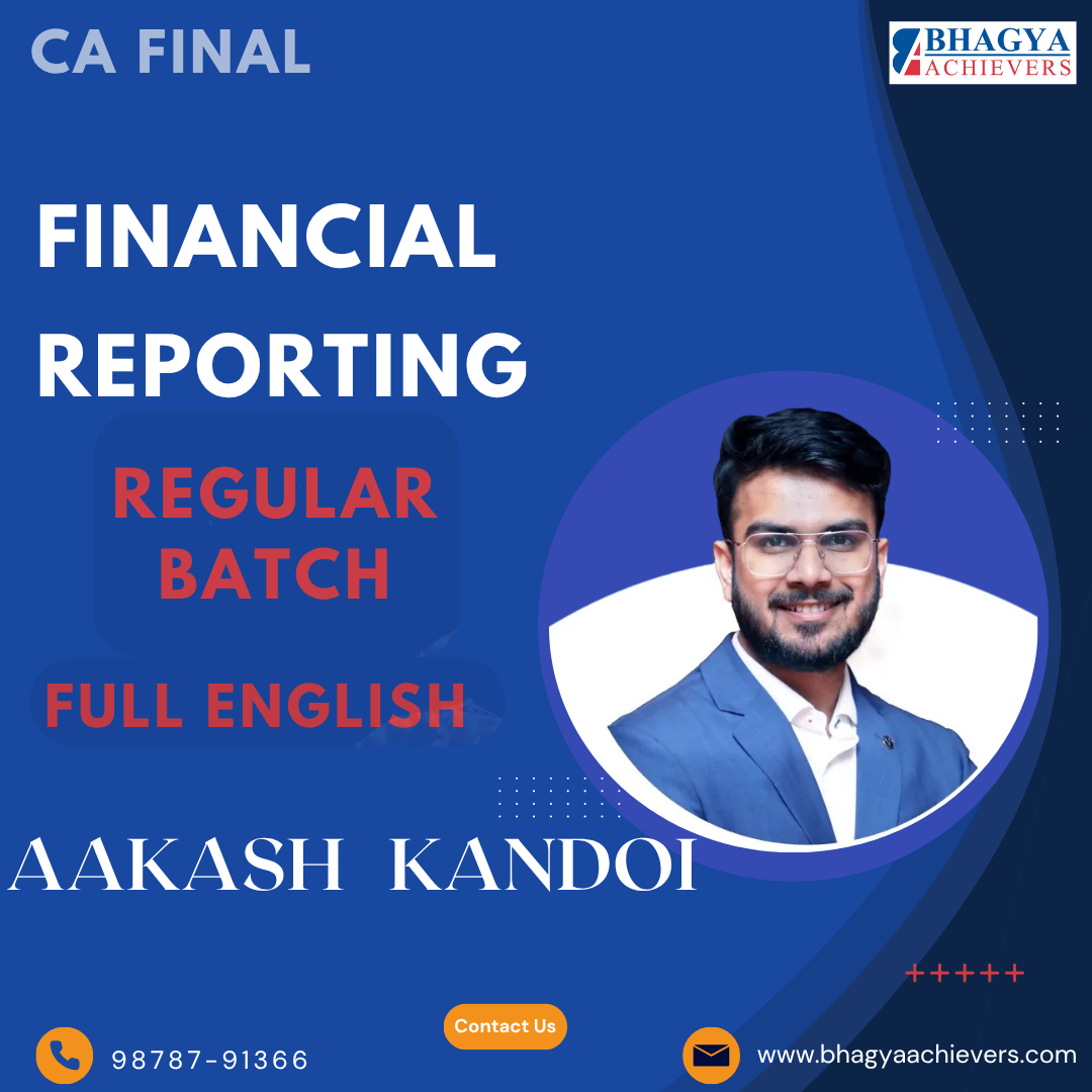 CA Final FR (Regular Batch) For May 26 & Onwards (Full English)