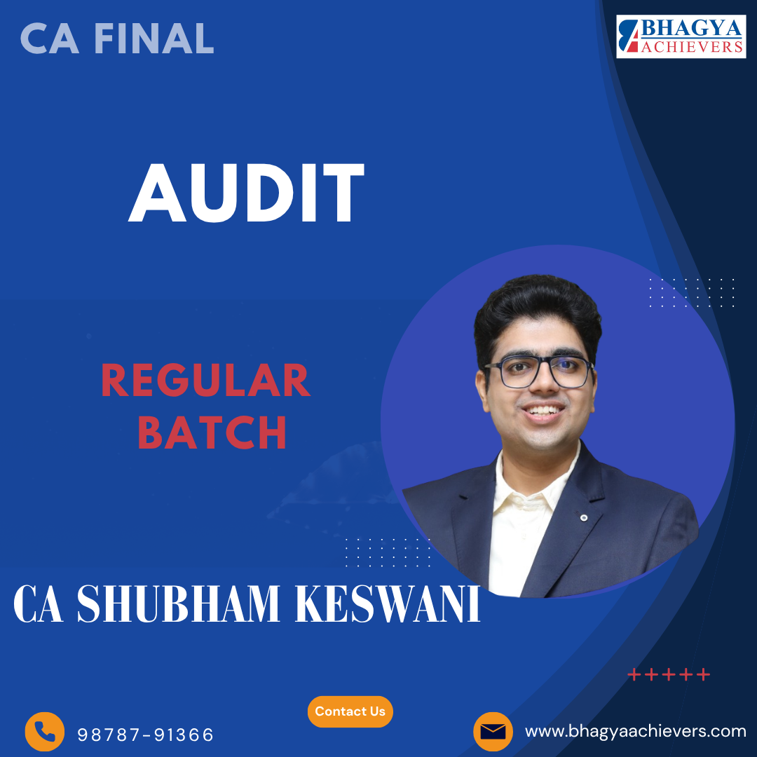 CA Final Audit (Regular Batch) For Jan26, May 26 & Sep 26 Exams