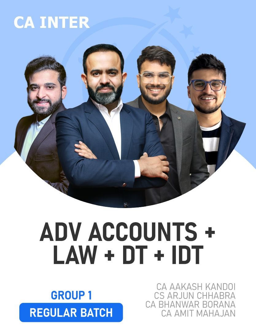 CA Inter Group 1 Combo For May & Sep 26..... CA Inter Group 1 Combo For May & Sep 26.....