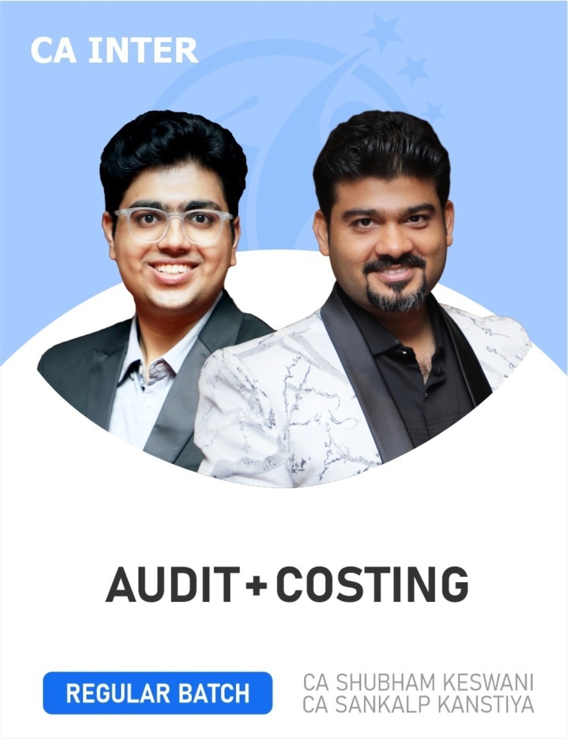 CA Inter Costing & Auditing And Ethics For Jan, May, Sep 26 & Onwards By CA Sankalp Kanstiya & CA Shubham Keswani.