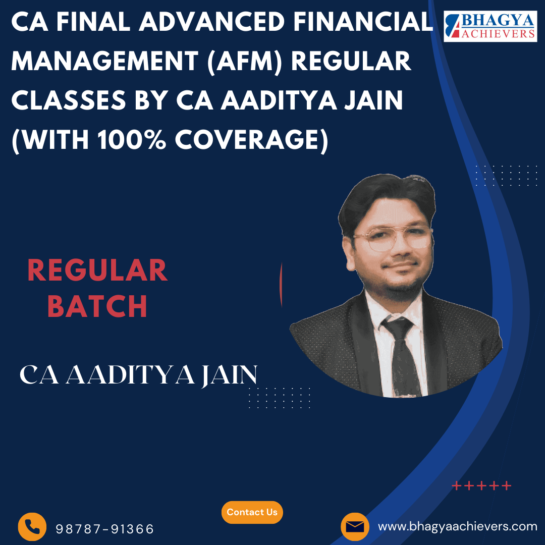 CA Final AFM Comprehensive Batch (Regular Maximum)