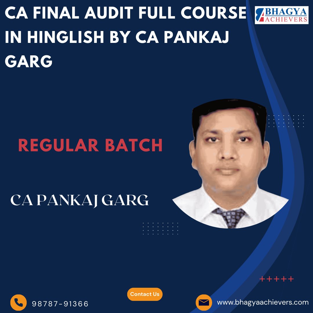 CA Final Audit Full Course By CA Pankaj Garg
