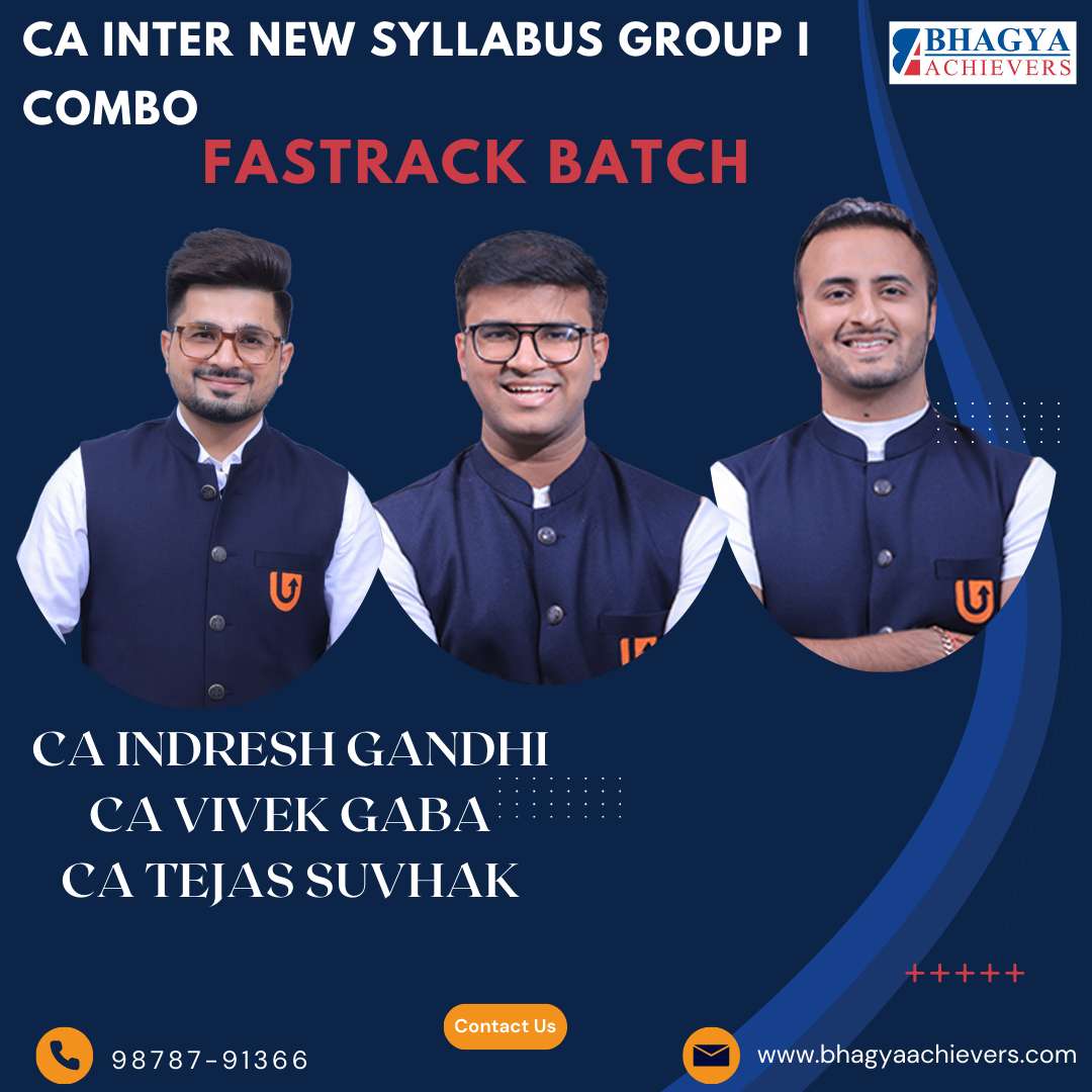 CA Inter New Syllabus Group I Combo