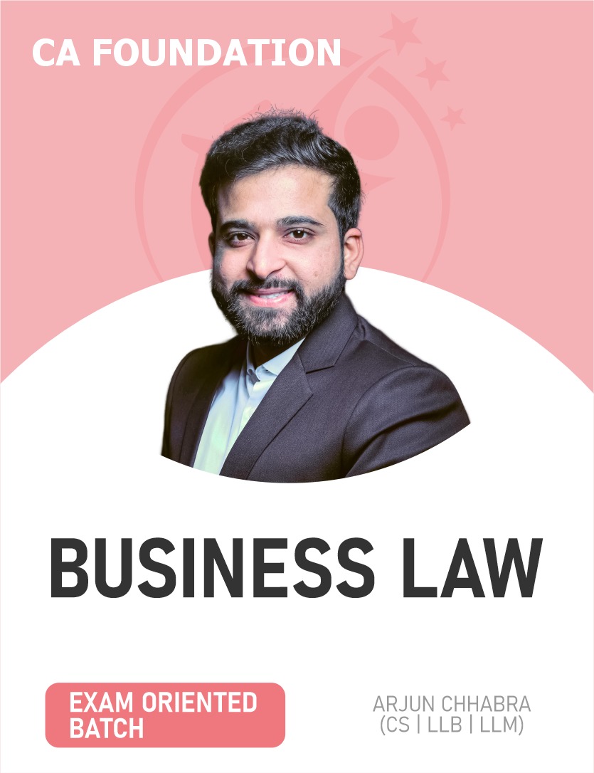 CA Foundation Business Laws (Exam Oriented) For Jan & May 27 Exams