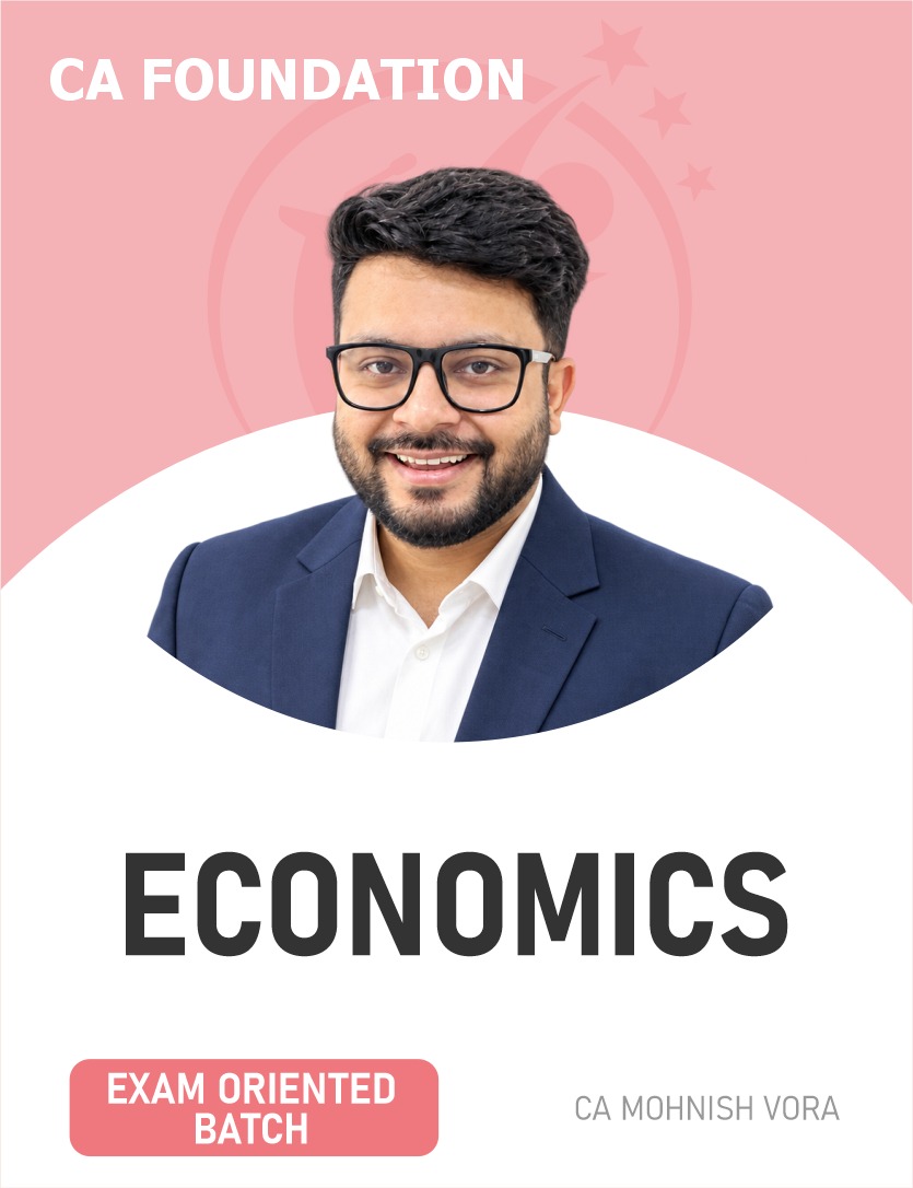 CA Foundation Economics (Exam Oriented) For Jan & May 27 Exams