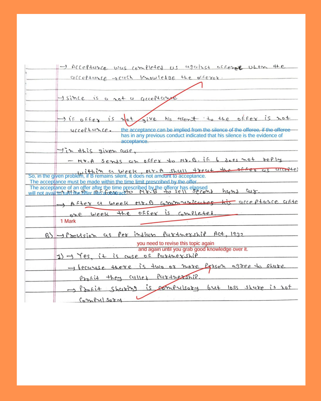 Bhagya Achievers-Sample Checked Sheets Sample Checked Sheets
