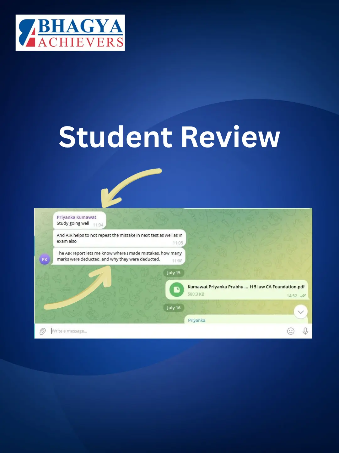 Students Reviews