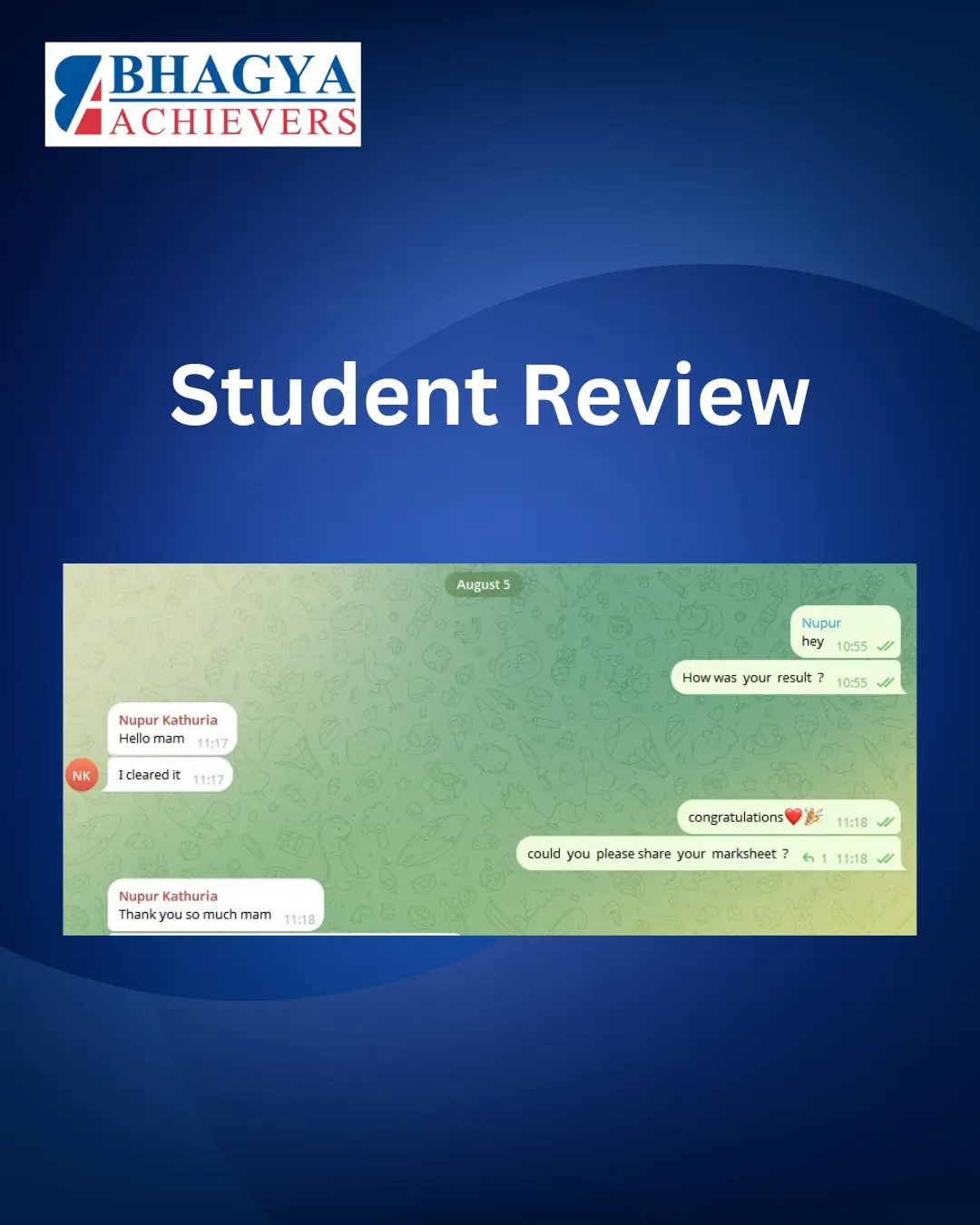 Students Reviews