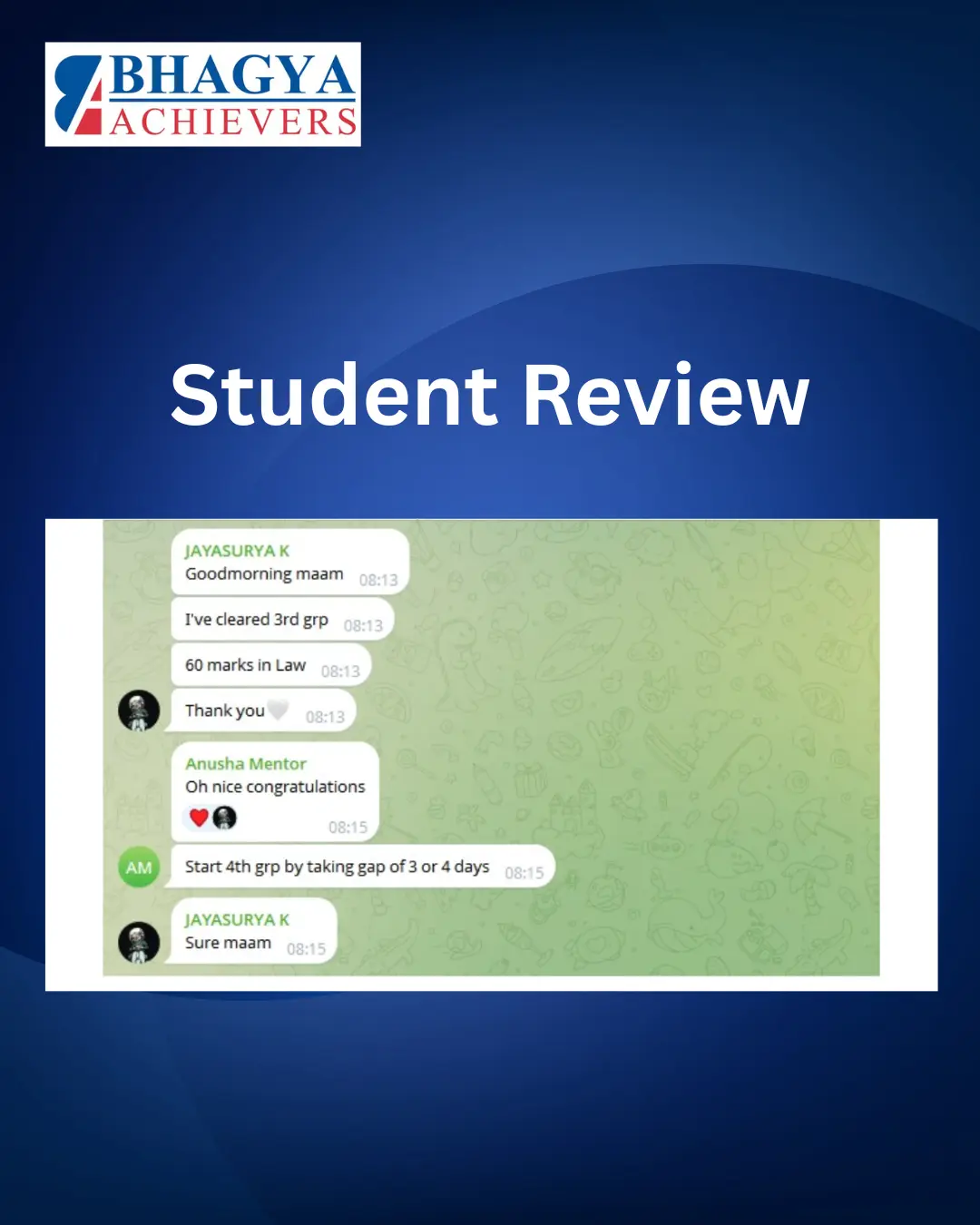 Students Reviews