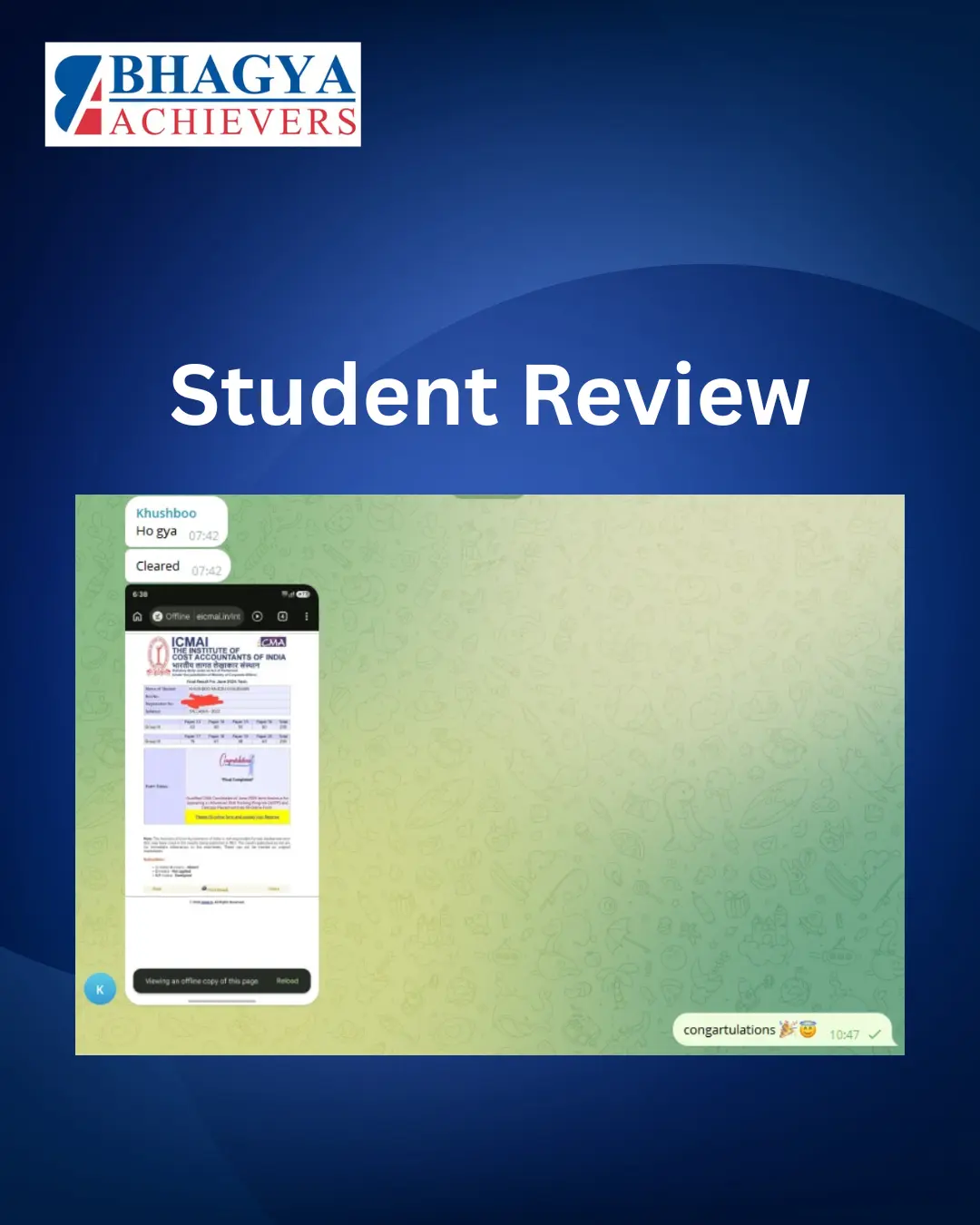 Students Reviews